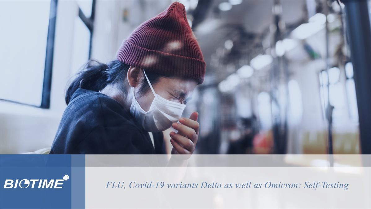 FLU, covid-19 variantes delta y autodiagnóstico de omicron
