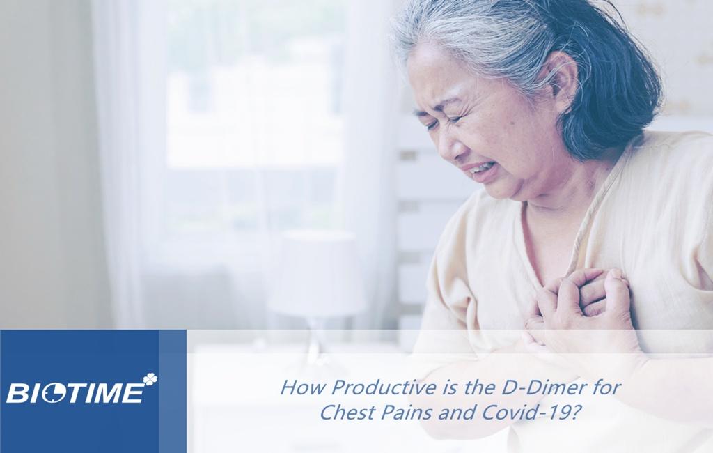 ¿Qué tan productivo es el dímero D para dolores de pecho y covid-19?