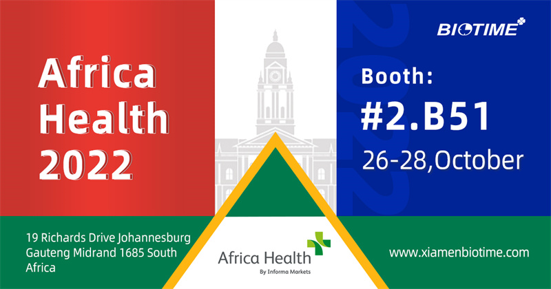 Biotiempo en África Salud 2022 Sudáfrica
